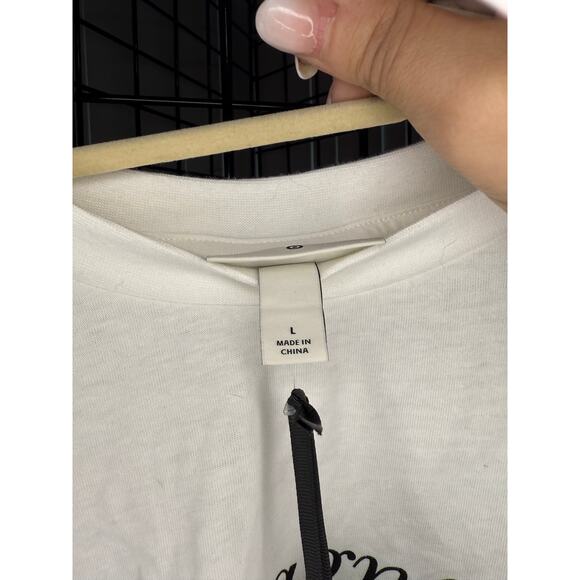 NWT Kate Spade Champagne and French Fries T-Shirt Size L - Picture 3 of 3